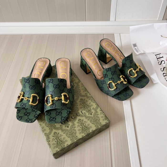 Women heel slipper shoes,heel 2.5cm or 7cm, size 34-42, SS50-1563-1564