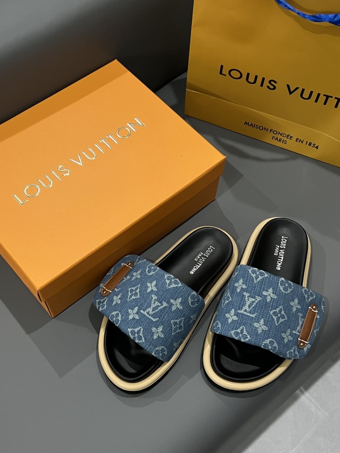 Women men flat slipper shoes,  size 35-45, SS60-2375