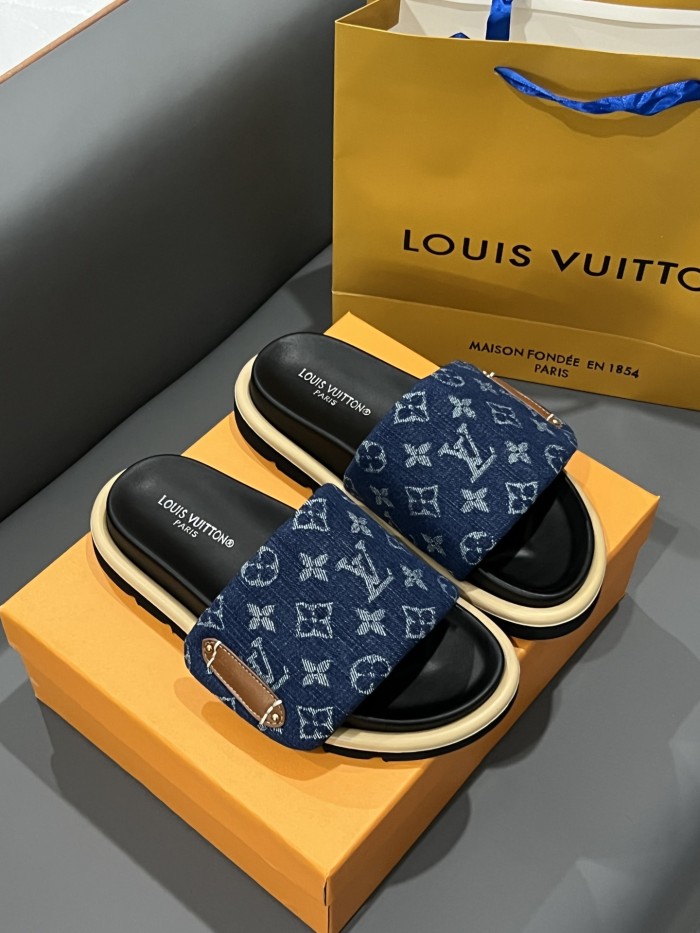 Women men flat slipper shoes,  size 35-45, SS60-2374