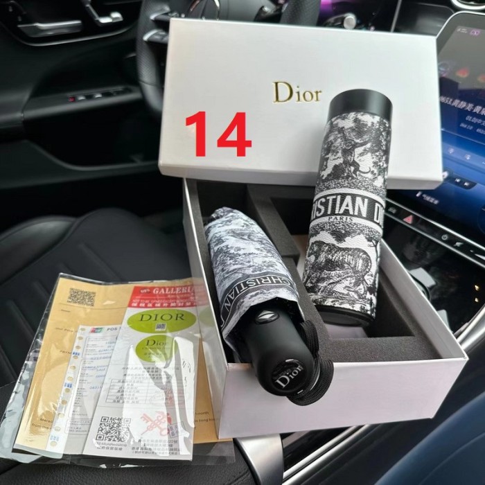 Umbrella + Thermos cup Ice Bully cup set,  with box, CUP40-1-