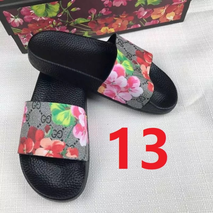 Leather flat slipper shoes, with box, size 35-46, SS29.9-13