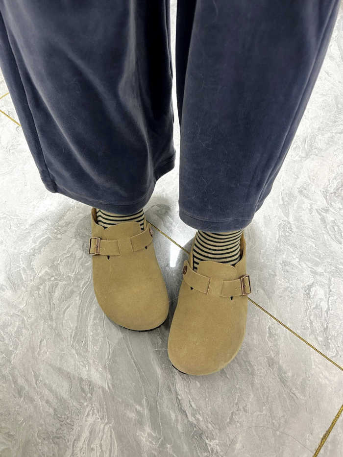Men women cork vintage beach slippers casual shoes ,with box,size 35-45, SS60-2394-2401