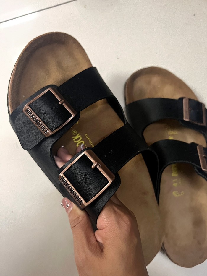Men women cork vintage beach slippers casual slippers outside,with box,size 34-46, SS50-1615-1633