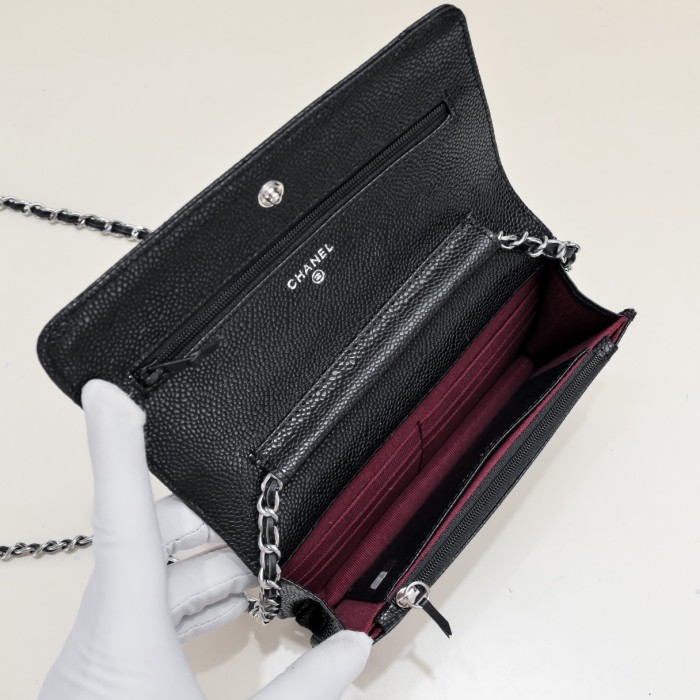 33814，Leather bag ,5A , size 19x12x5cm ,no box,  B88-1780