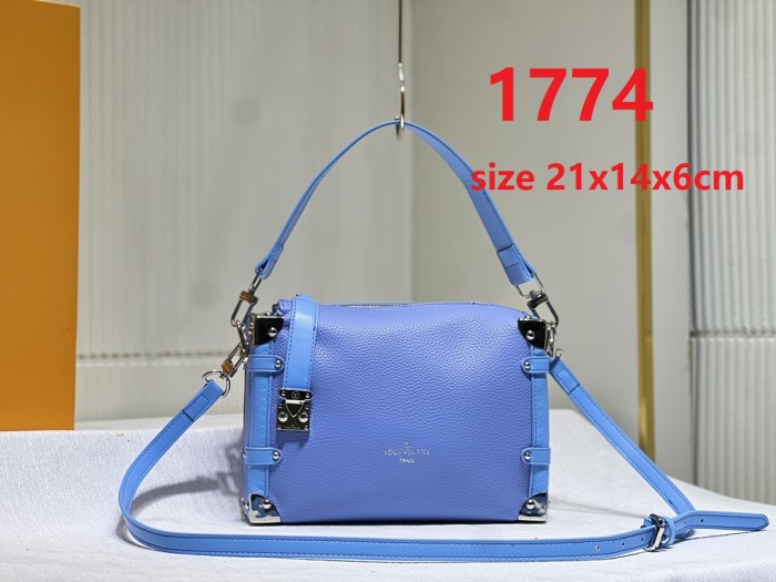 Leather bag ,5A , size 18x16.5x8cm and 21x14x6cm ,no box,  B88-1773-1774