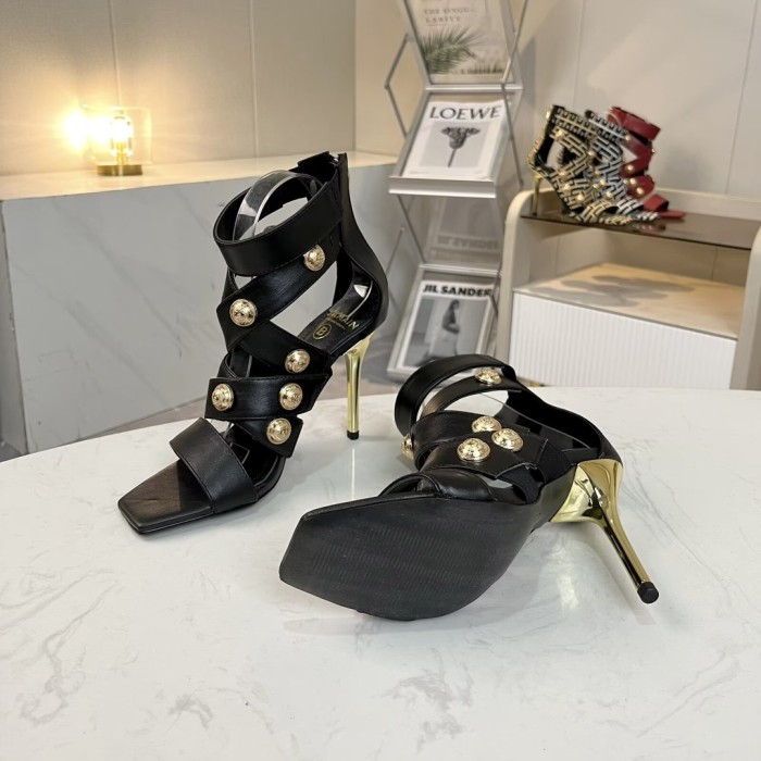 Wowen leather heel shoes, heel 10.5cm,size 35-42, SS88-667