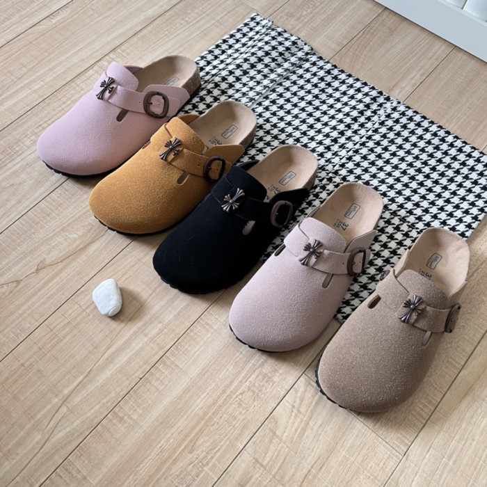 Men women cork vintage beach slippers casual shoes ,with box,size 35-45, SS60-2402-2406