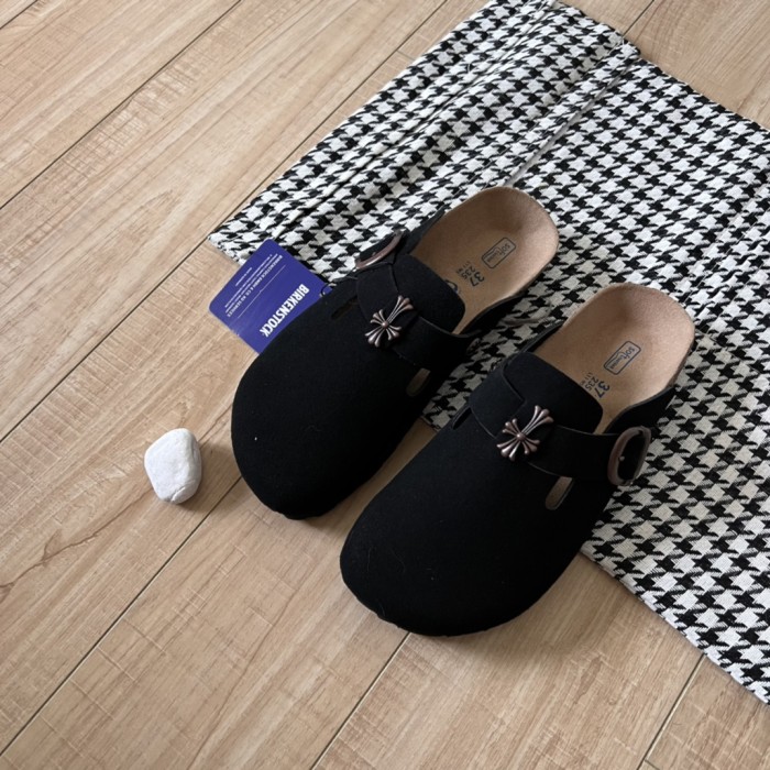 Men women cork vintage beach slippers casual shoes ,with box,size 35-45, SS60-2402-2406