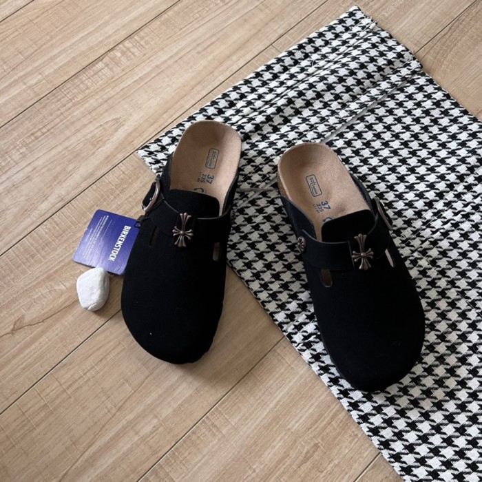 Men women cork vintage beach slippers casual shoes ,with box,size 35-45, SS60-2402-2406