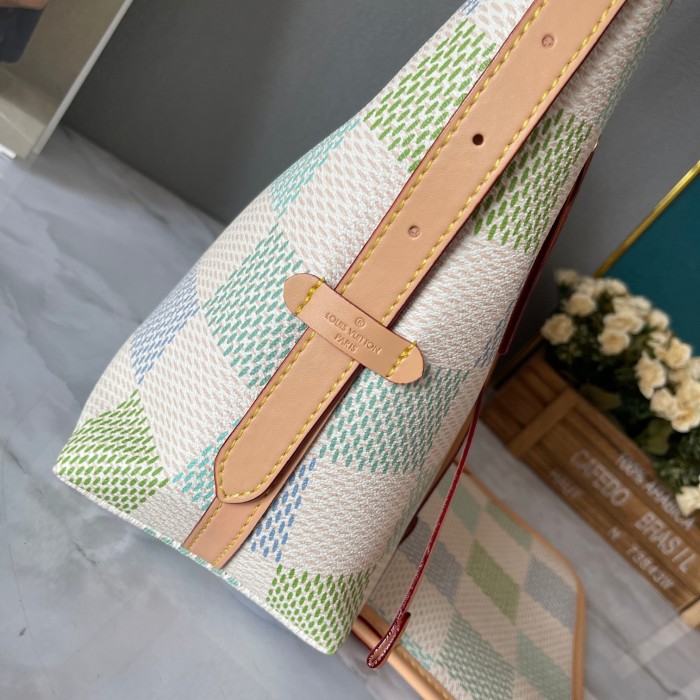 M46203  CarryAll  Canvas leather  bag ,5A,size 29x24x12cm, no box, B110-249
