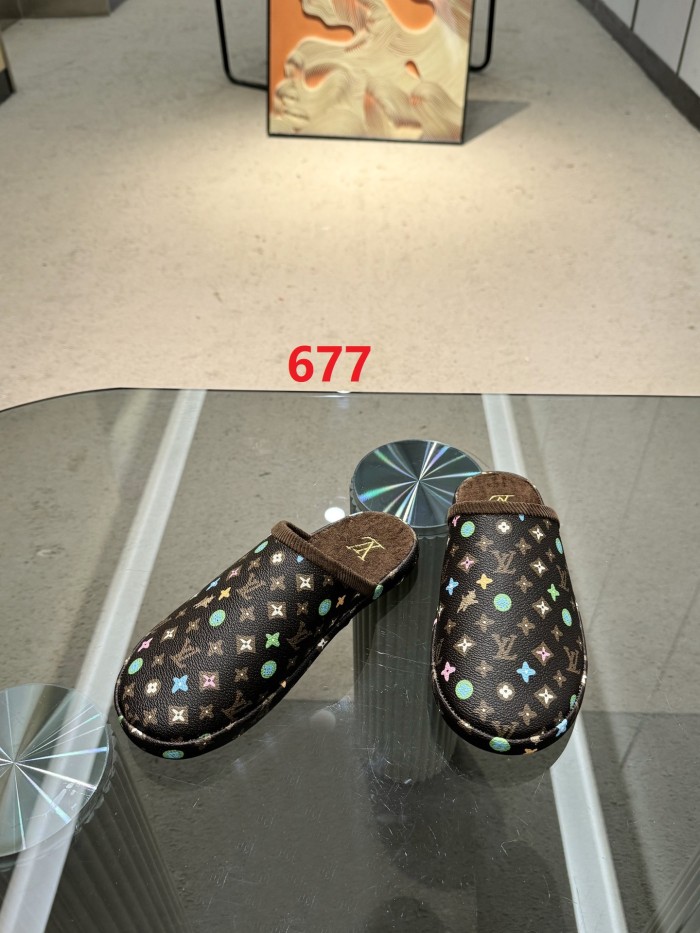 Wowen men leather couple slippers shoes,top quality, size 35-46, SS88-677