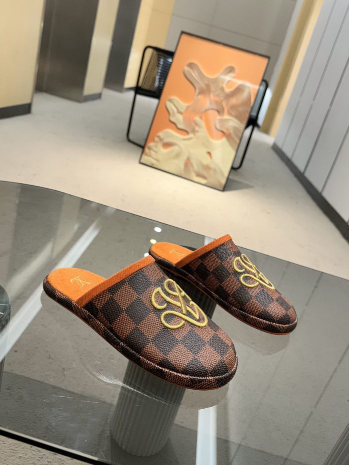 Wowen men leather couple slippers shoes,top quality, size 35-46, SS88-672