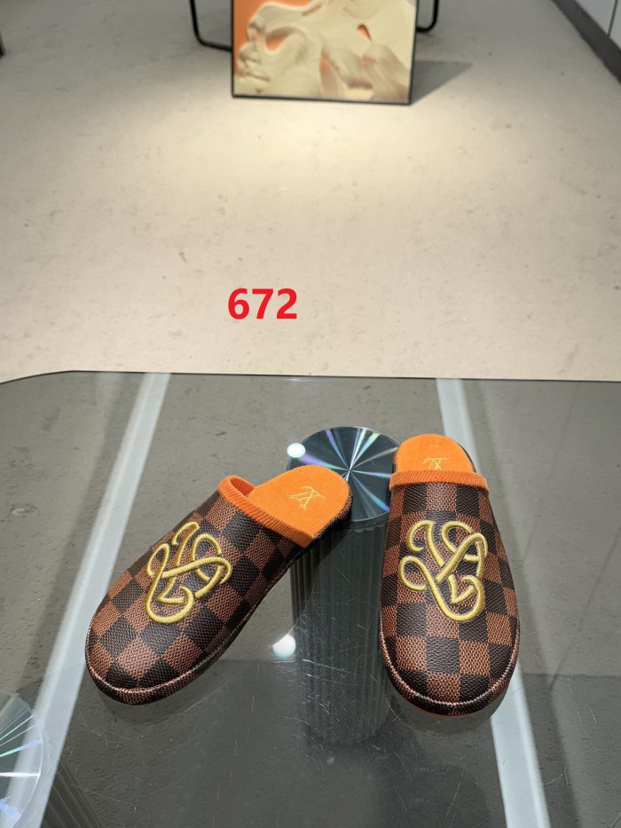 Wowen men leather couple slippers shoes,top quality, size 35-46, SS88-672