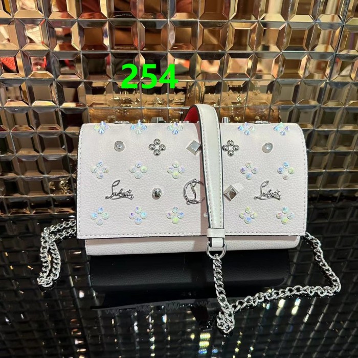Leather  bag ,5A,size 23.5X6X14cm, no box, B110-254