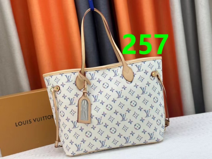 Canvas  leather  neverfull  bag ,5A,size 32x29x17cm, no box, B110-257