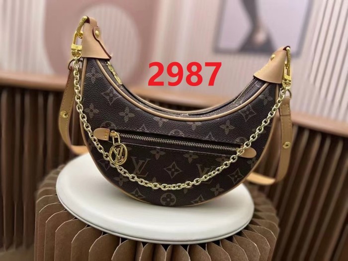 Split leather bag ,4A , size 23x13x6cm ,no box,  B75-2987