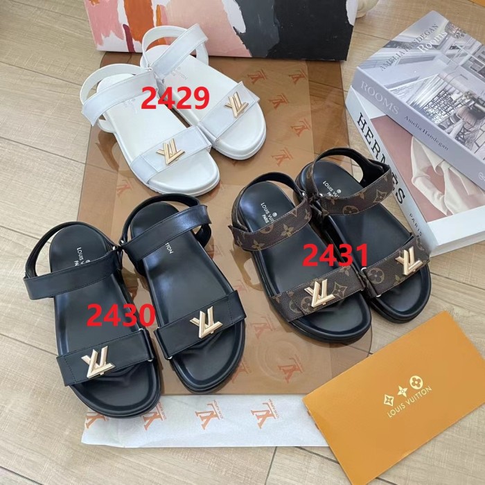 Women men flat  sandal  shoes,  size 35-45, SS60-2528-2431