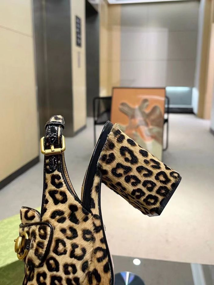 Women leather heel sandal shoes, heel 8.5cm,size 35-42, SS88-705