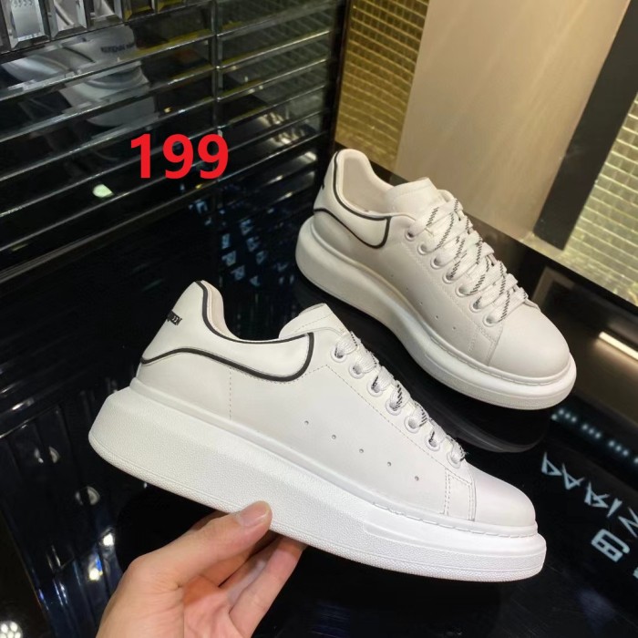 Top quality Women men leather flat sneaker shoes,size 35-45, SS120-199