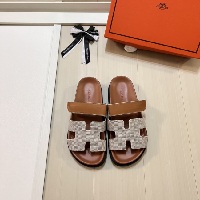 Women men flat slipper shoes, size 35-44, SS50-1666