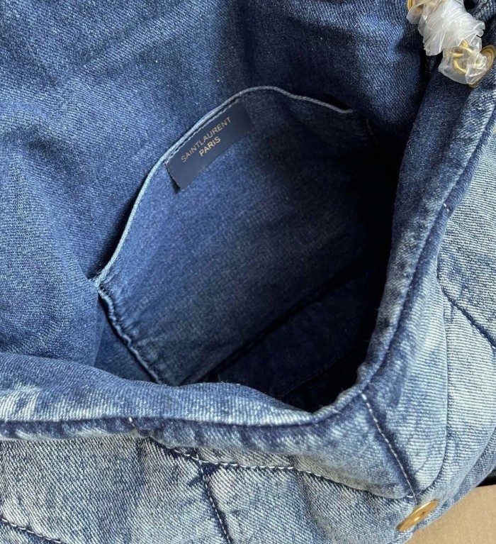 Denim bag ,3A ,size 30x19cm,no box,  B75-3026-3028