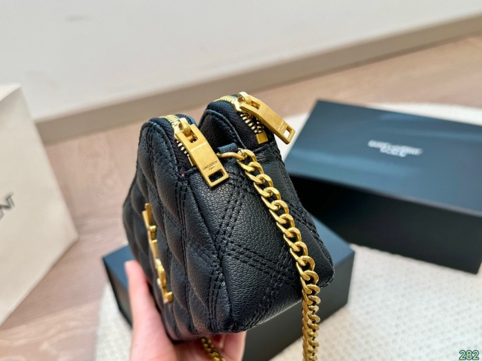 Split leather bag ,3A , size 20x11cm,no box,  B75-2999