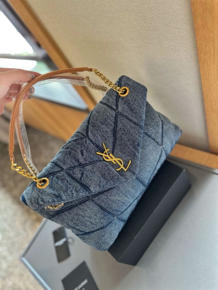 Denim bag ,3A ,size 30x19cm,no box,  B75-3026-3028