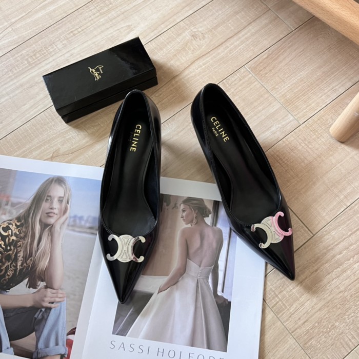 Women heel shoes,size 35-40, SS60-2446-2447