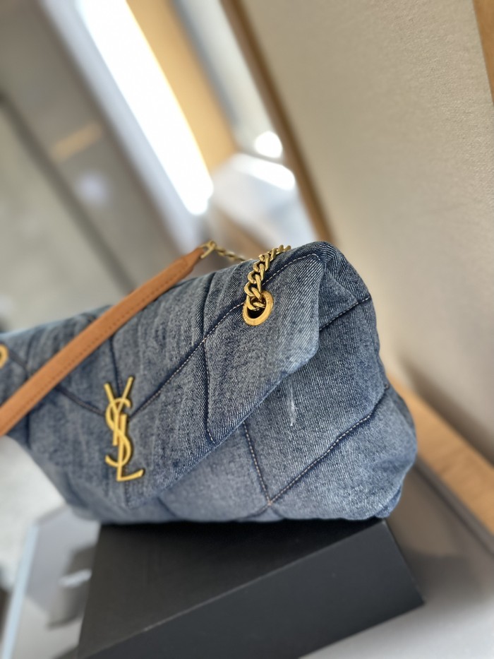 Denim bag ,3A ,size 30x19cm,no box,  B75-3026-3028