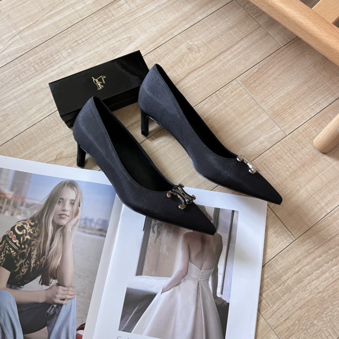Women heel shoes,size 35-40, SS60-2446-2447