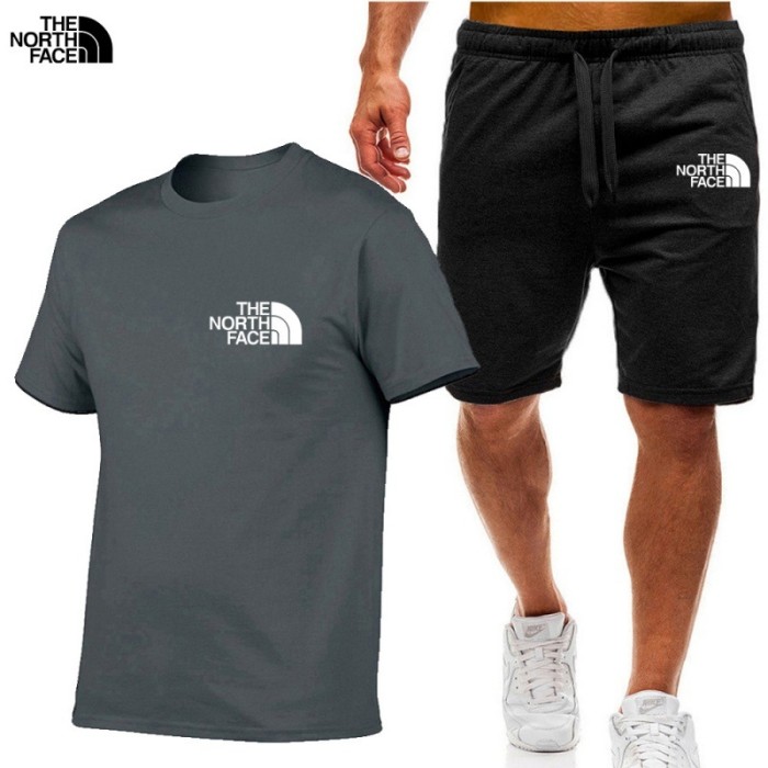 Sports and leisure Short-sleeved T-shirt and shorts set for men , S-3XL, CL20-448-457