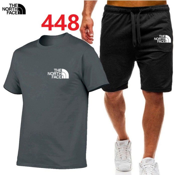 Sports and leisure Short-sleeved T-shirt and shorts set for men , S-3XL, CL20-448-457