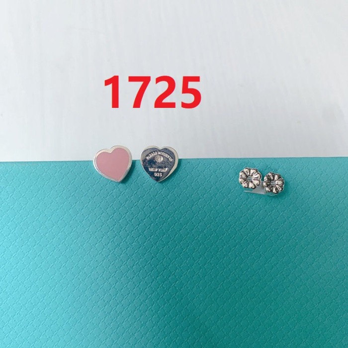 Heart-shaped Love earrings  jewelry ,with box,  J25-1725-1732