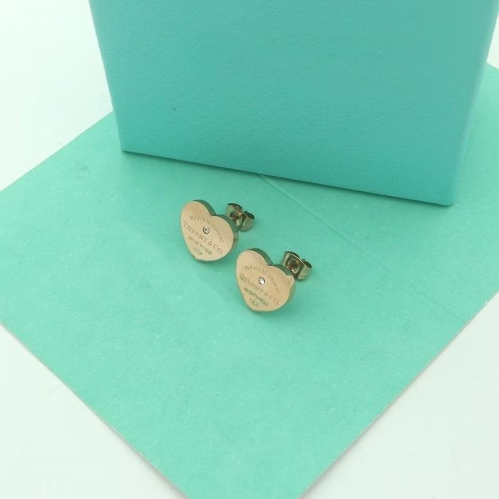 Heart-shaped Love earrings  jewelry ,with box,  J20-553