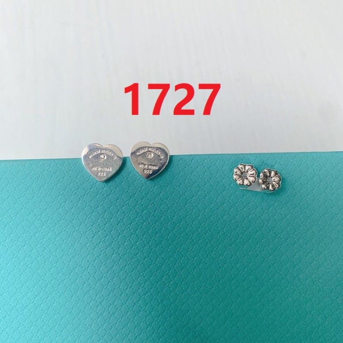 Heart-shaped Love earrings  jewelry ,with box,  J25-1725-1732