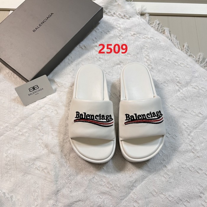 Women flat slipper shoes,  size 35-42, SS60-2509-2510