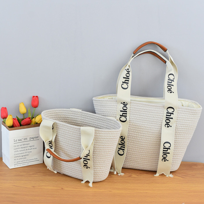 Straw canvas bag , budget, no box, size 44X28cm or 40X25cm , B20-256