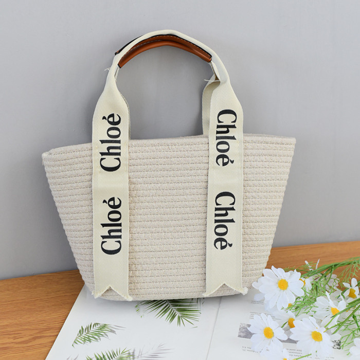 Straw canvas bag , budget, no box, size 44X28cm or 40X25cm , B20-256