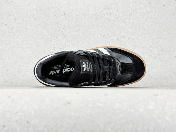 Women men XLG Black White/Gum runner sneaker shoes,  with box,size 36-45，SS60-2527