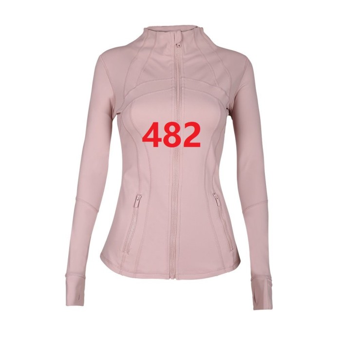 Women's blazer jacket Gym top Yoga clothes,S-3XL,CL50-481-490