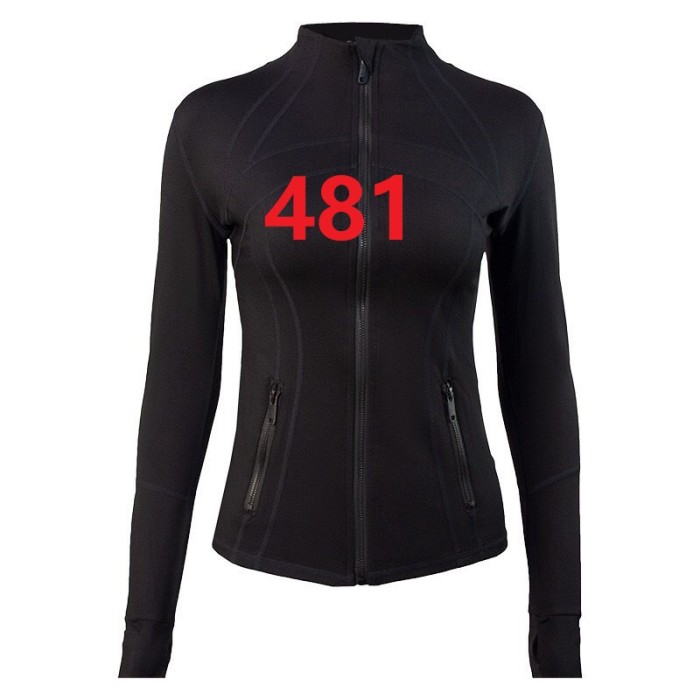 Women's blazer jacket Gym top Yoga clothes,S-3XL,CL50-481-490