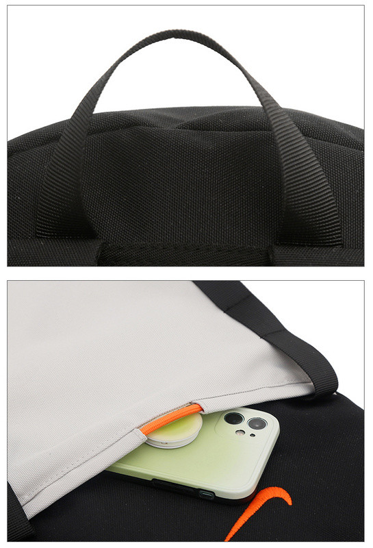 Oxford backpack school bag ,  no box, size 47x24.5x19.5cm , B20-286-290