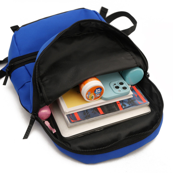 Oxford backpack school bag ,  no box, size 48x27x12cm , B25-271-274