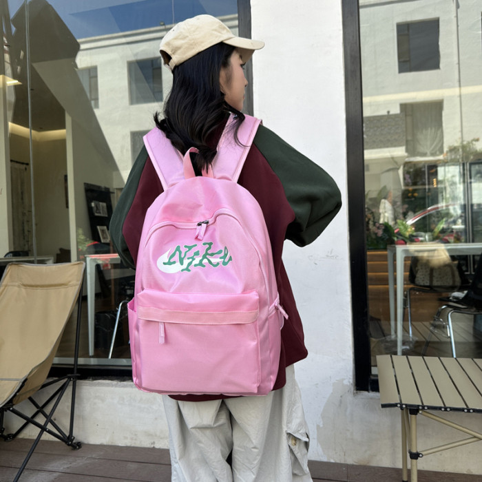 Oxford backpack school bag ,  no box, size 43x30x14.5cm , B17-398-401