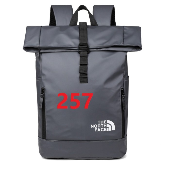 Waterproof canvas backpack school bag ,  no box, size 46x31x16cm , B20-257-258