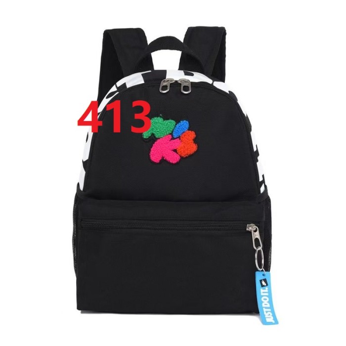 Oxford backpack school bag ,  no box, size 34x25x14cm , B17-411-416