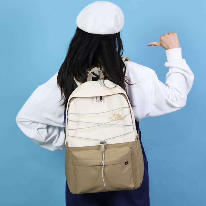 Nylon backpack school bag ,  no box, size 43x30x13cm , B20-262