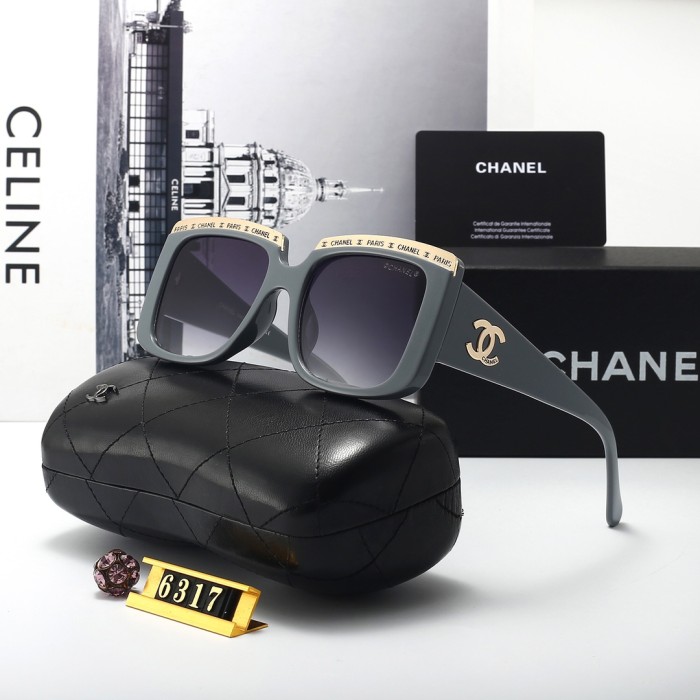 Blue light blocking sunglasses with the box and case ,G25-395-399
