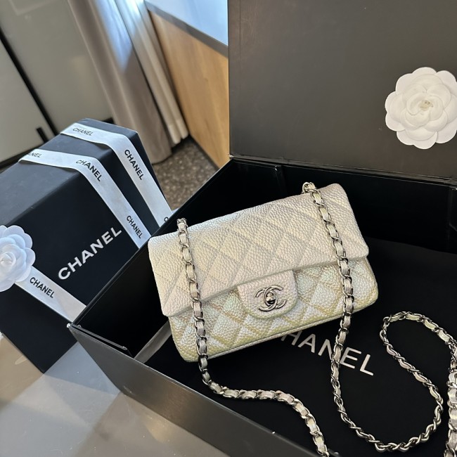 Split leather bag ,3A ,size 20cm,no box,  B75-3054