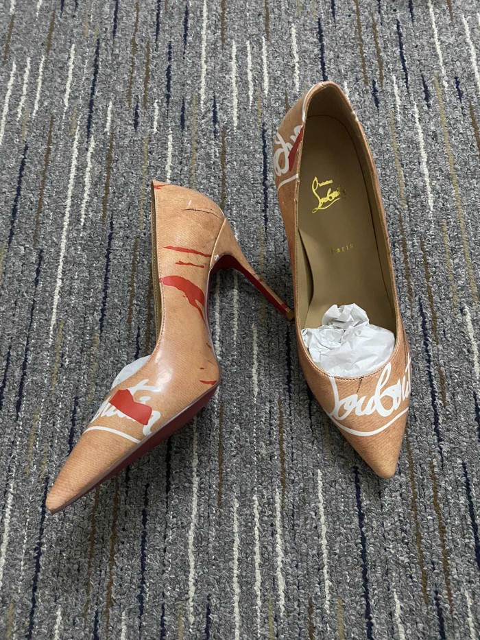 Women leather heel shoes,size 35-42, SS88-723